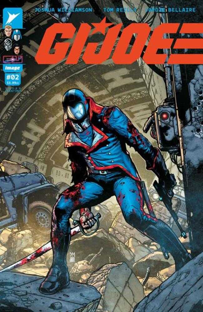 G.I. Joe (2024) #2 Variant (3rd Printing) Cover B Doug Mahnke & David Baron Variant