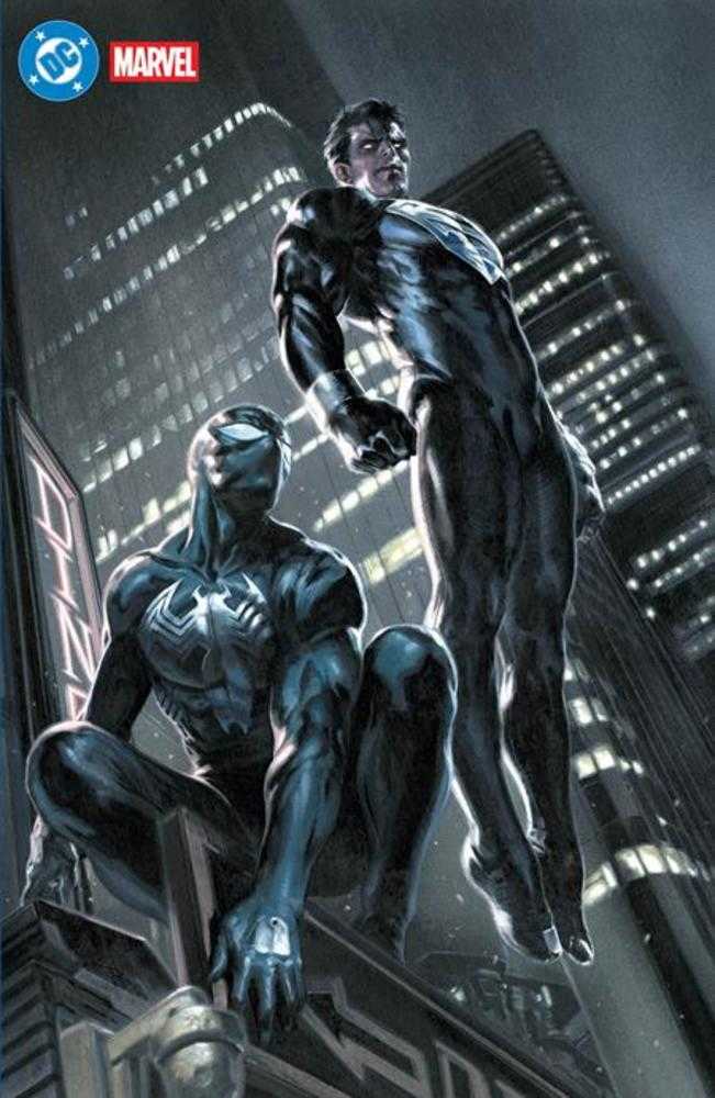 DC Marvel Superman Spider-Man #1 (One Shot) Variant (2nd Print) Cover D Gabriele Dell Otto Foil Card Stock Variant