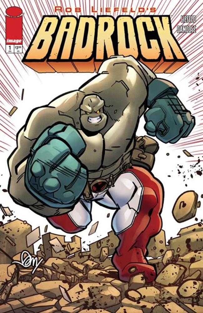 Badrock (2026) #1 Cover E Seth Damoose Variant