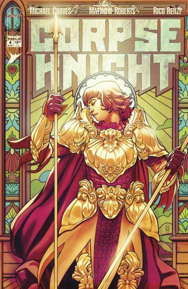 Corpse Knight #4 (Of 6) Cover D (1:25) Nimit Malavia Stained Glass Variant (Mature)