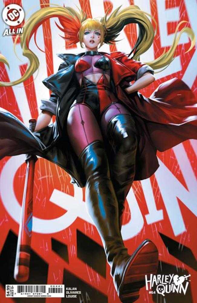 Harley Quinn (2021) #64 Cover D Derrick Chew Card Stock Variant