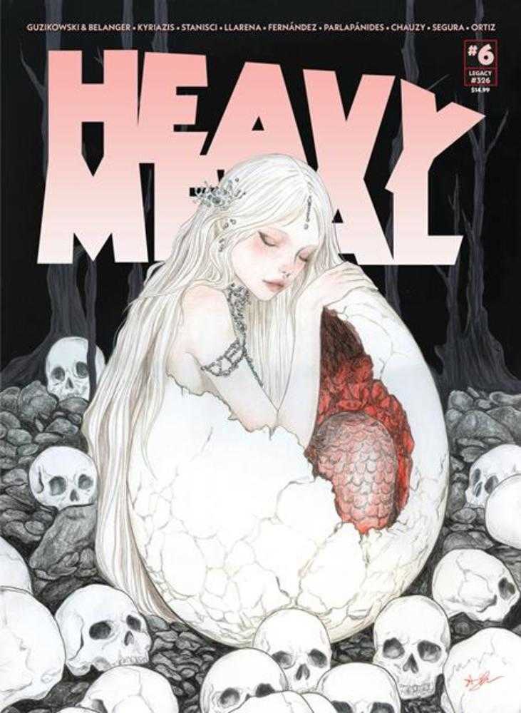 Heavy Metal Magazine (2025) #6 Cover B Amanda M Jansson Variant (Mature)
