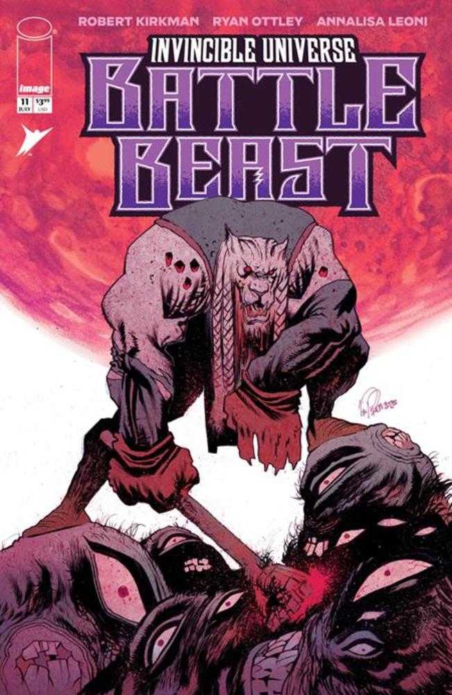 Invincible Universe Battle Beast #11 Cover D (1:25) James Harren Variant