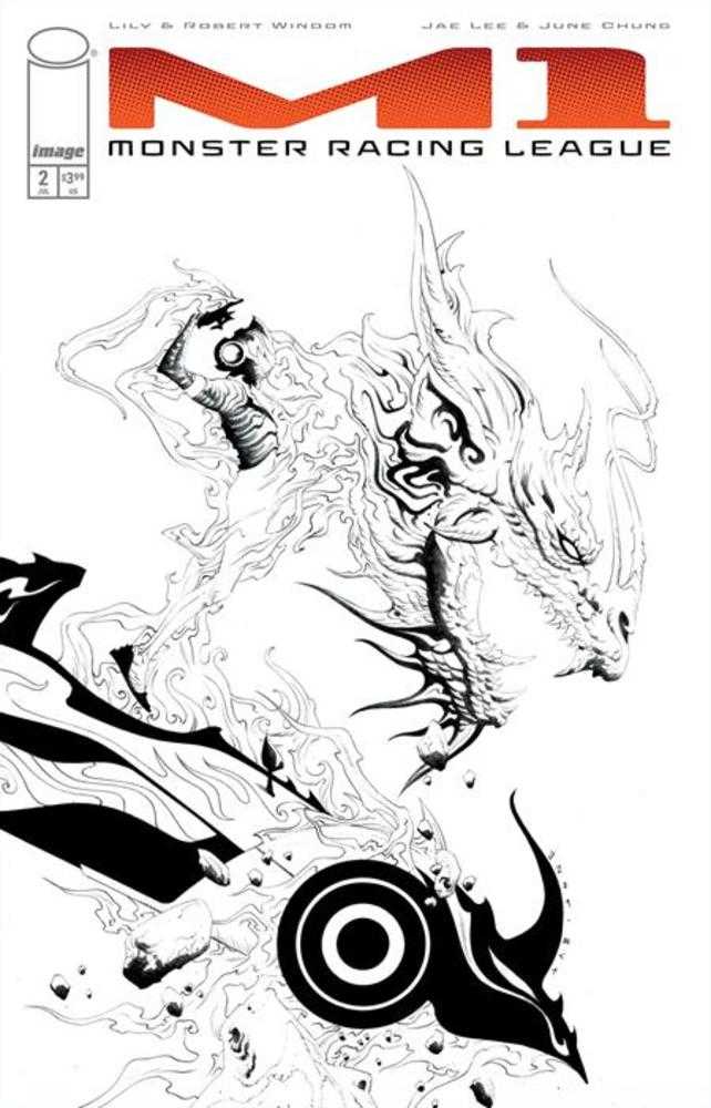 M1 Monster Racing League #2 Cover C (1:25) Jae Lee Variant