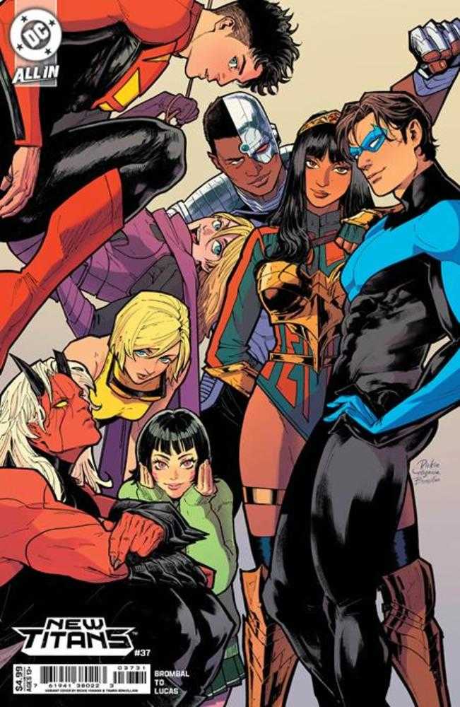 New Titans (2023) #37 Cover C Rickie Yagawa Card Stock Variant