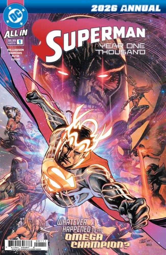 Superman 2026 Annual #1 (One Shot) Year One Thousand [DC K.O.] Cover A Eddy Barrows