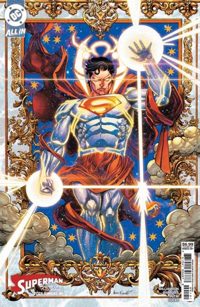 Superman 2026 Annual #1 (One Shot) Year One Thousand [DC K.O.] Cover D Mario Foccillo Card Stock Variant