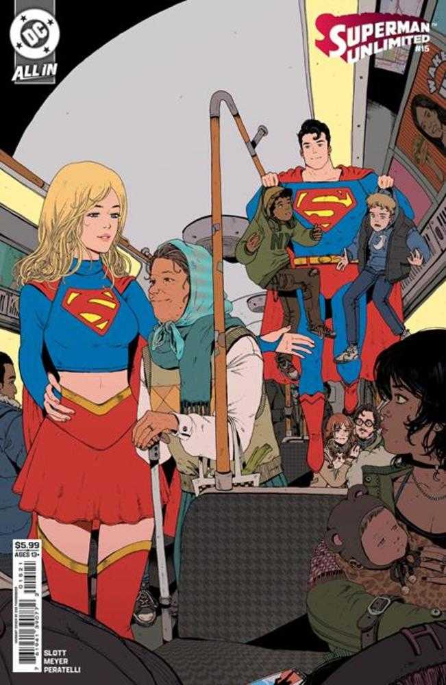 Superman Unlimited #15 [The Reign Of The Superboys] Cover B Zoe Thorogood Card Stock Variant