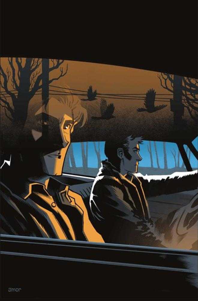 Supernatural #9 Cover J (1:20) John Amor Full Art Virgin Variant