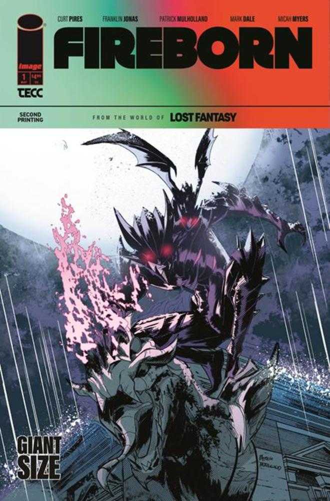 Fireborn #1 Variant (2nd Printing) Cover A Patrick Mullholand