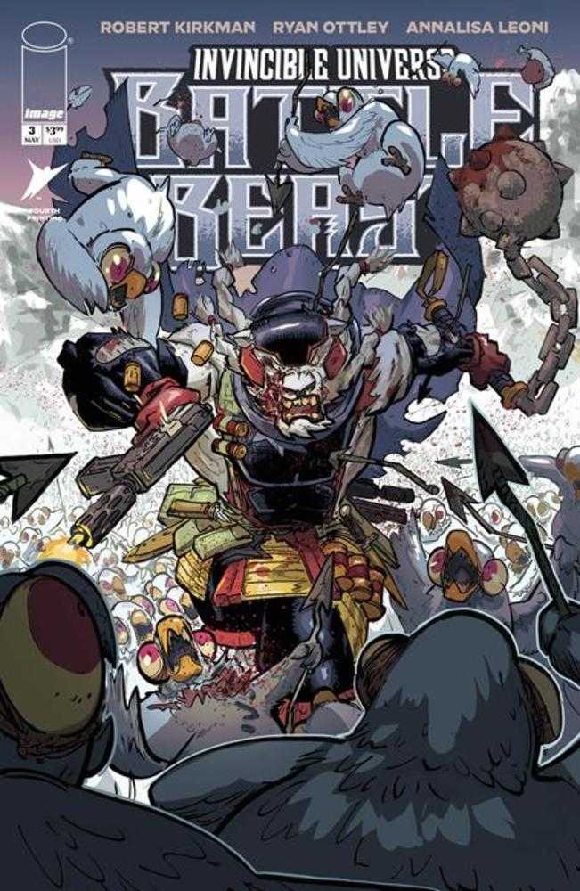 Invincible Universe Battle Beast #3 Variant (4th Printing)