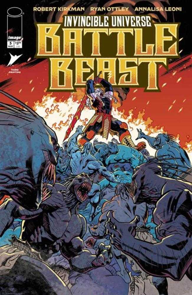 Invincible Universe Battle Beast #5 Variant (3rd Printing)