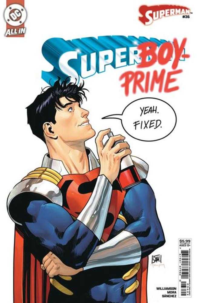 Superman (2023) #36 Variant (2nd Print) Cover B Daniel Sampere Card Stock Variant