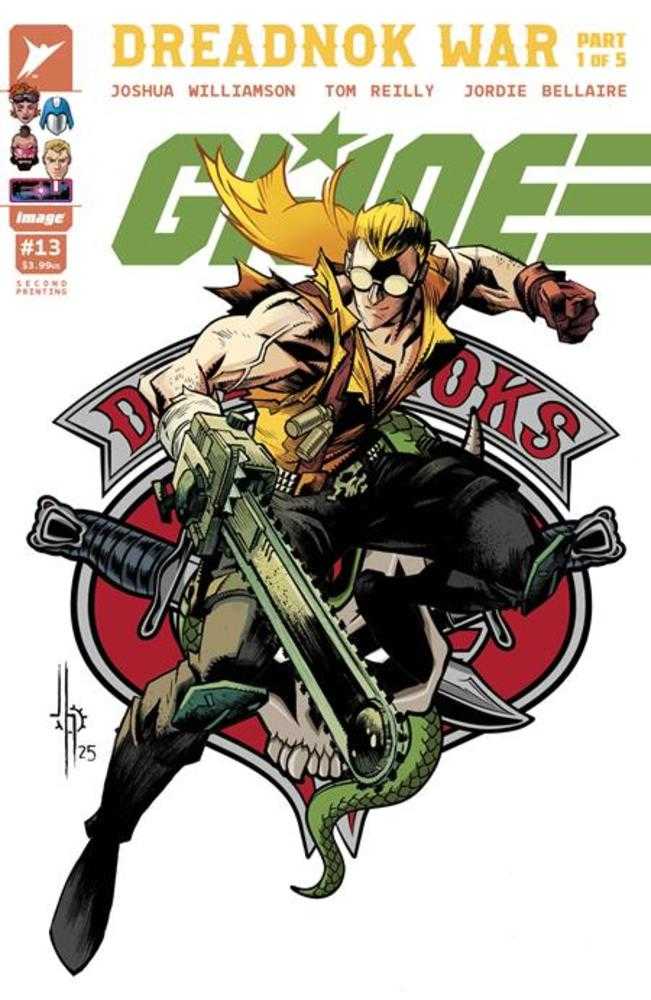 G.I. Joe #13 Variant (2nd Printing) Cover A Jason Howard
