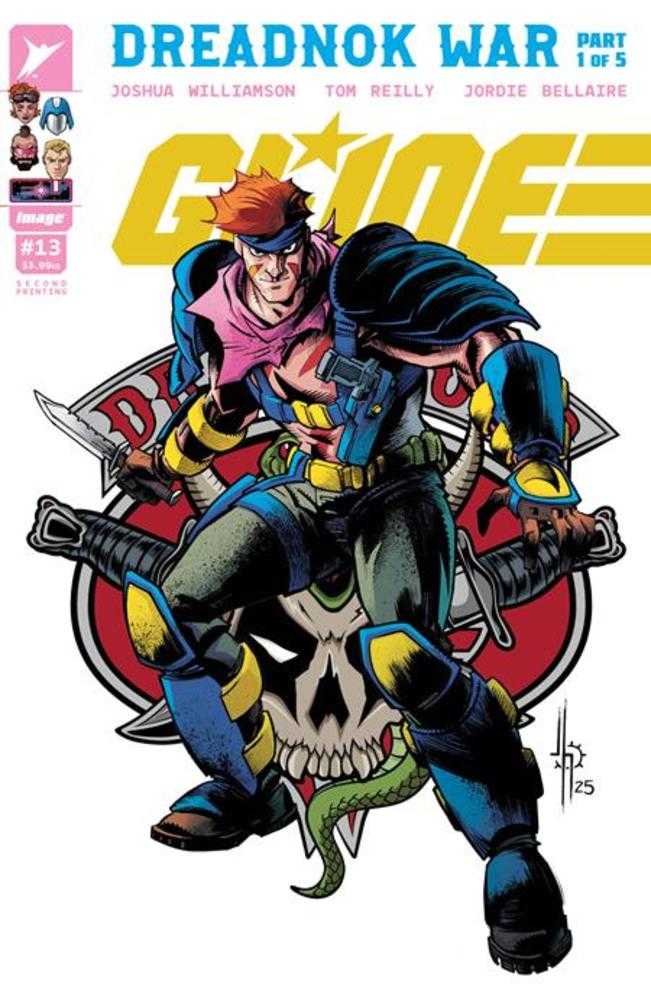 G.I. Joe #13 Variant (2nd Printing) Cover B Jason Howard Variant