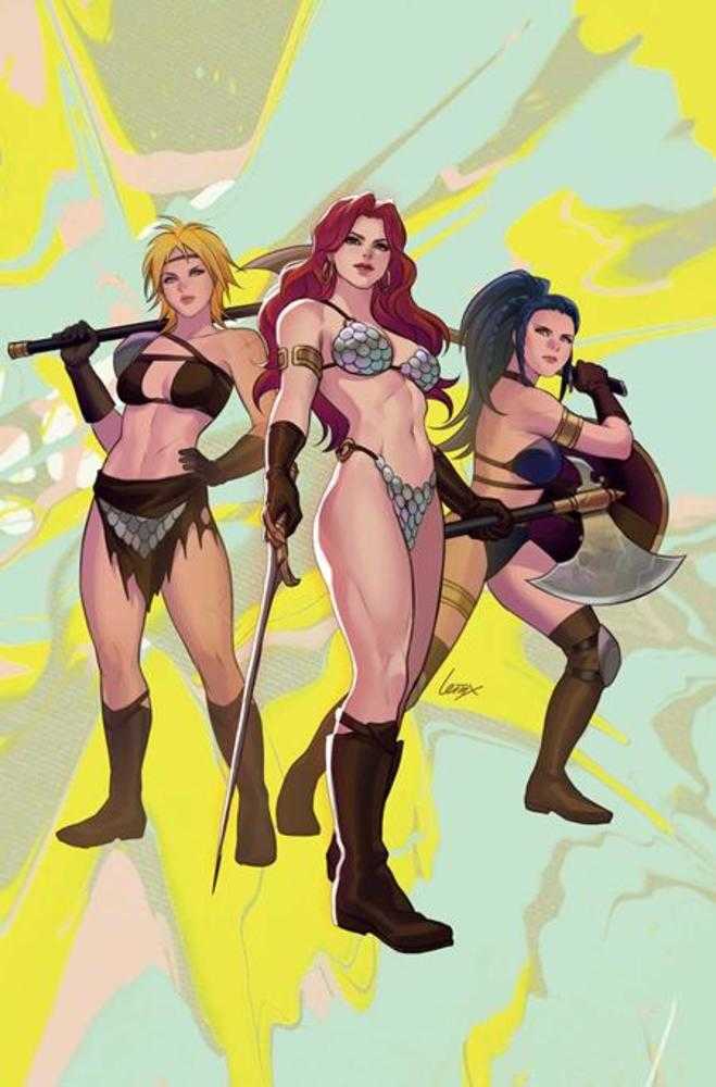 Red Sonja She Devil With A Sword (2026) #2 Cover R (1:7) Leirix Li K Pop Homage Full Art Virgin Variant