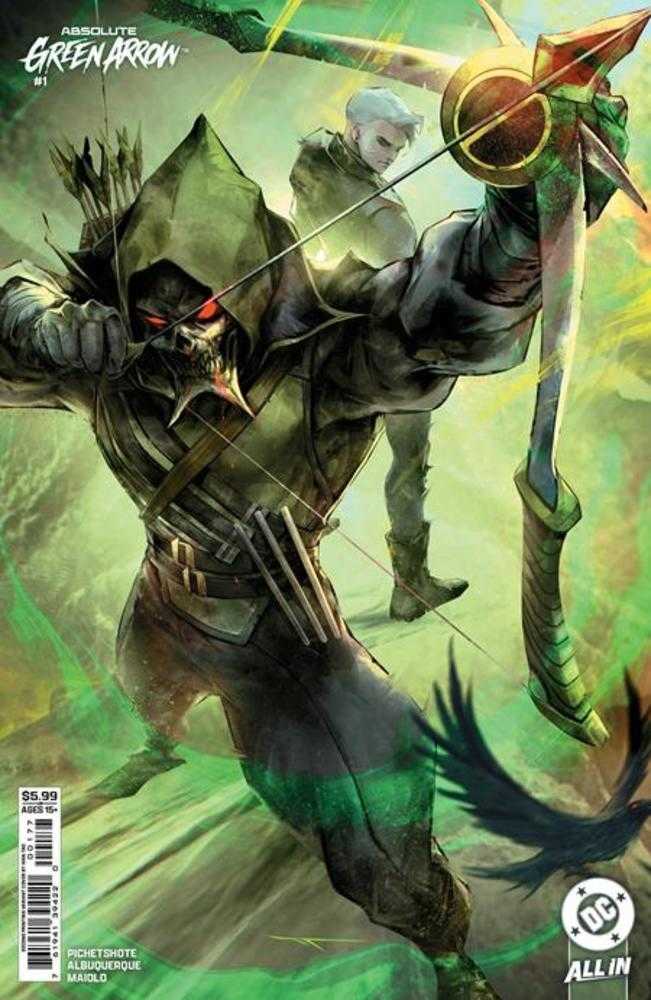 Absolute Green Arrow #1 (Of 6) Variant (2nd Print) Cover B Ivan Tao Card Stock Variant