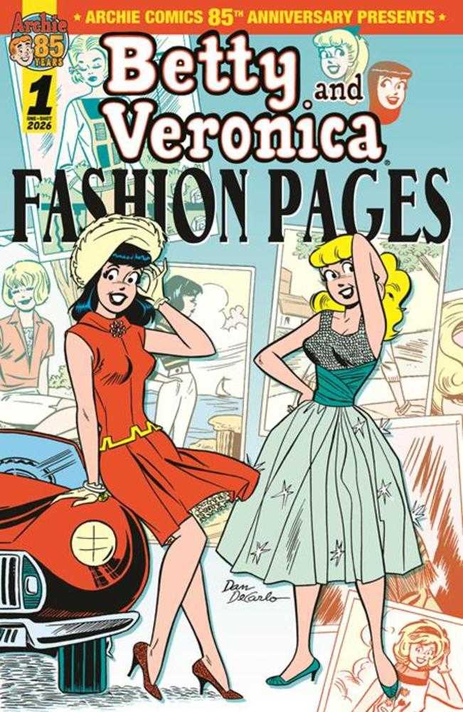 Archie Comics 85th Anniversary Presents Betty & Veronica Fashion Pages (One Shot) Cover A Dan Decarlo