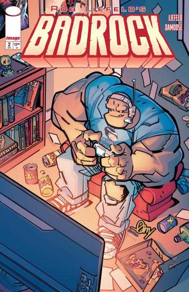 Badrock (2026) #2 Cover C Seth Damoose Variant