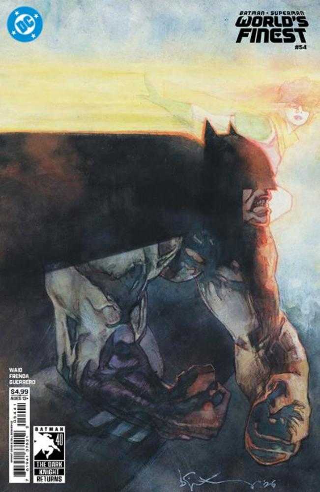 Batman Superman Worlds Finest #54 Cover D Bill Sienkiewicz Dark Knight Returns 40th Anniversary Card Stock Variant