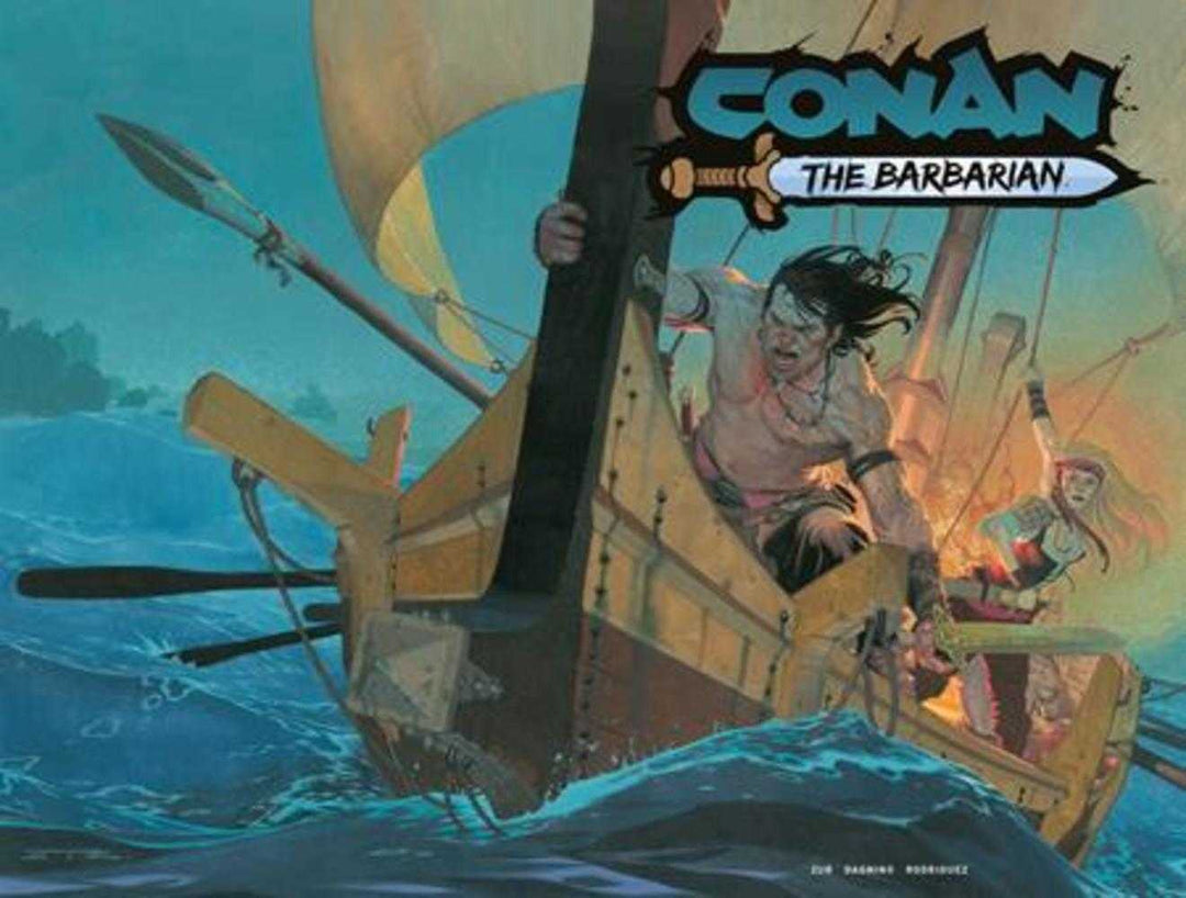 Conan The Barbarian (2023) #34 Cover G Esad Ribic Wraparound Cardstock Variant (Mature)