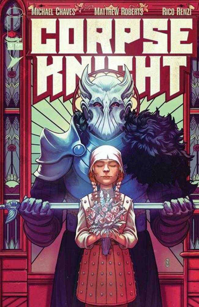 Corpse Knight #5 (Of 6) Cover D (1:25) Nimit Malavia Stained Glass Variant (Mature)