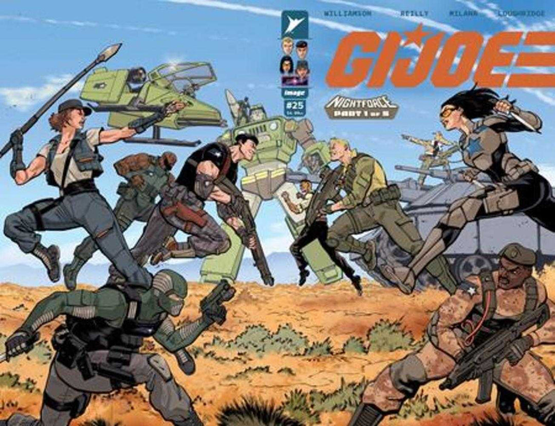 G.I. Joe (2024) #25 Cover A Tom Reilly Wraparound