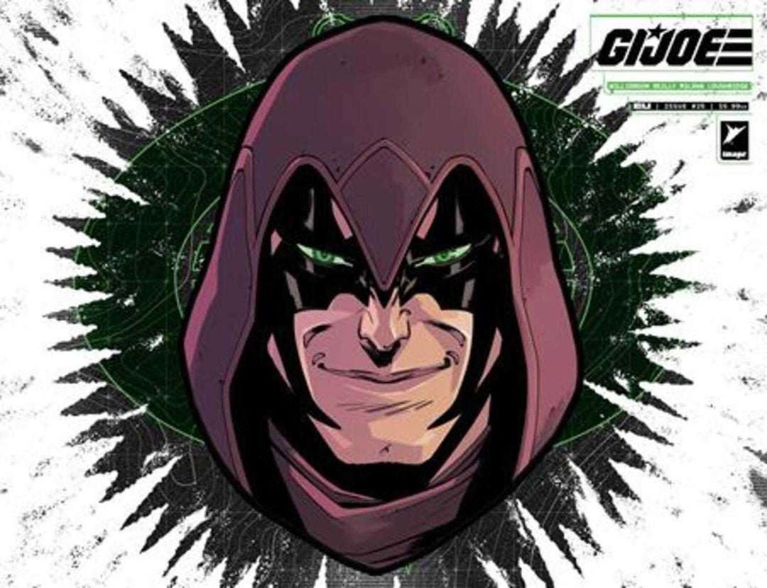 G.I. Joe (2024) #25 Cover J Andrea Milana & Andres Juarez Die Cut Mask Variant
