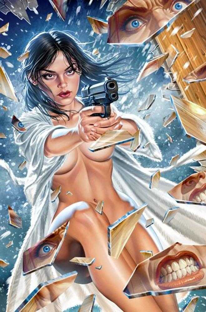 Gun Honey Doubles Down #3 (Of 4) Cover L Chris Wahl Virgin Cardtock Variant (Mature)