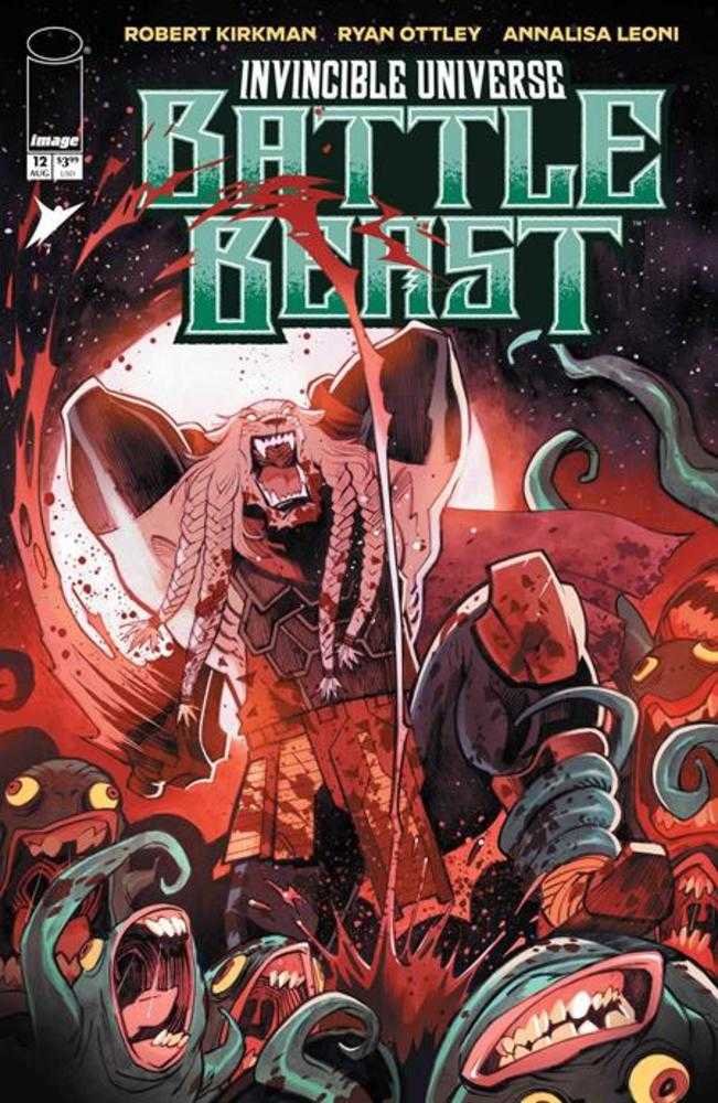 Invincible Universe Battle Beast #12 Cover E (1:50) Miki Montllo Variant