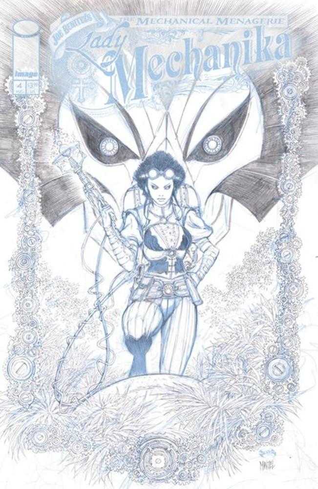 Lady Mechanika The Mechanical Menagerie #4 (Of 4) Cover C (1:10) Joe Benitez & Martin Montiel Pencils Variant