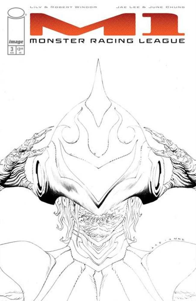 M1 Monster Racing League #3 Cover C (1:25) Jae Lee Inks Variant