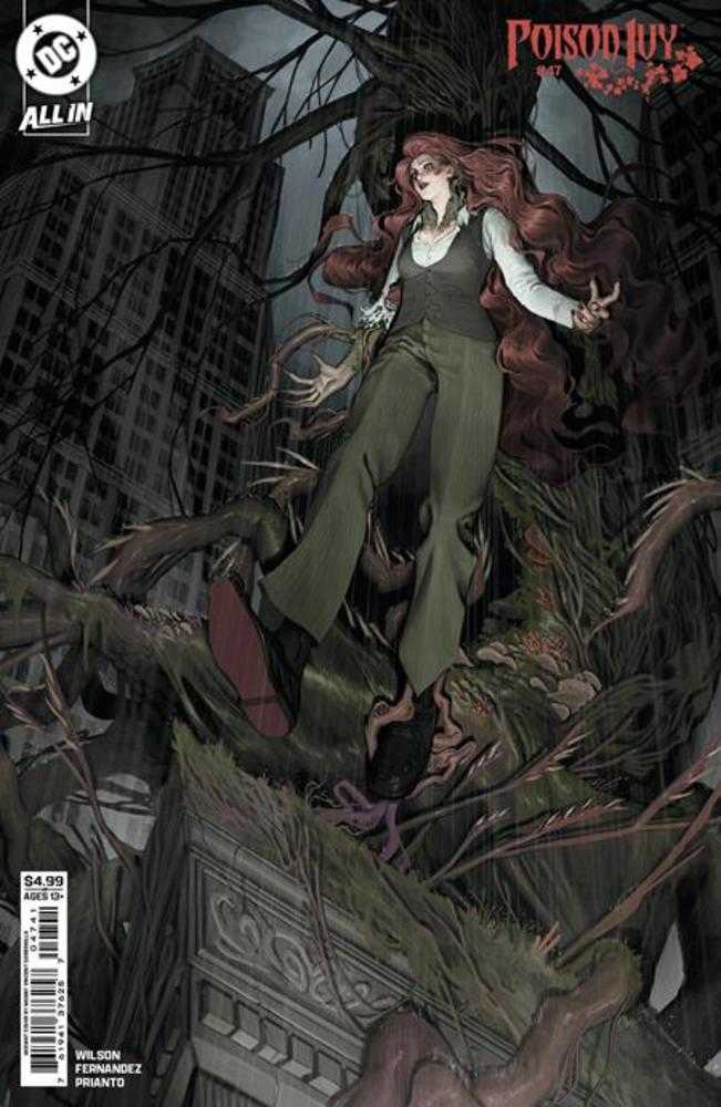 Poison Ivy #47 [Batman Bad Seeds] Cover D Manny Vincent Carbonilla Card Stock Variant