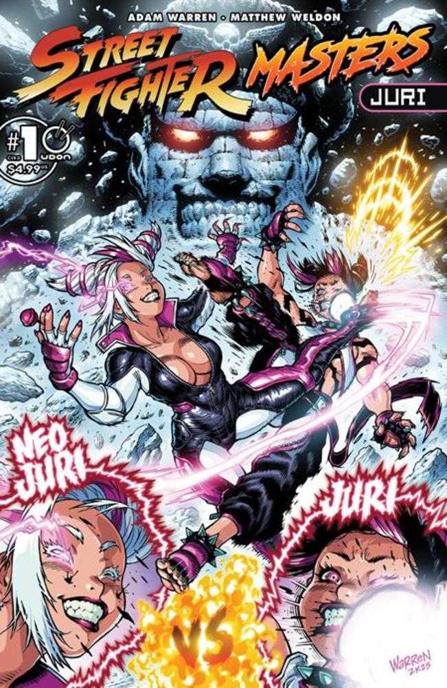 Street Fighter Masters Juri #1 (One Shot) Cover D (1:5) Adam Warren Variant