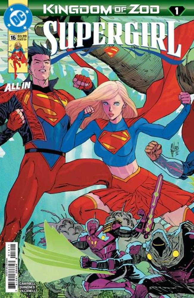 Supergirl (2025) #16 [Kingdom Of Zod] Cover A Guillem March Connecting