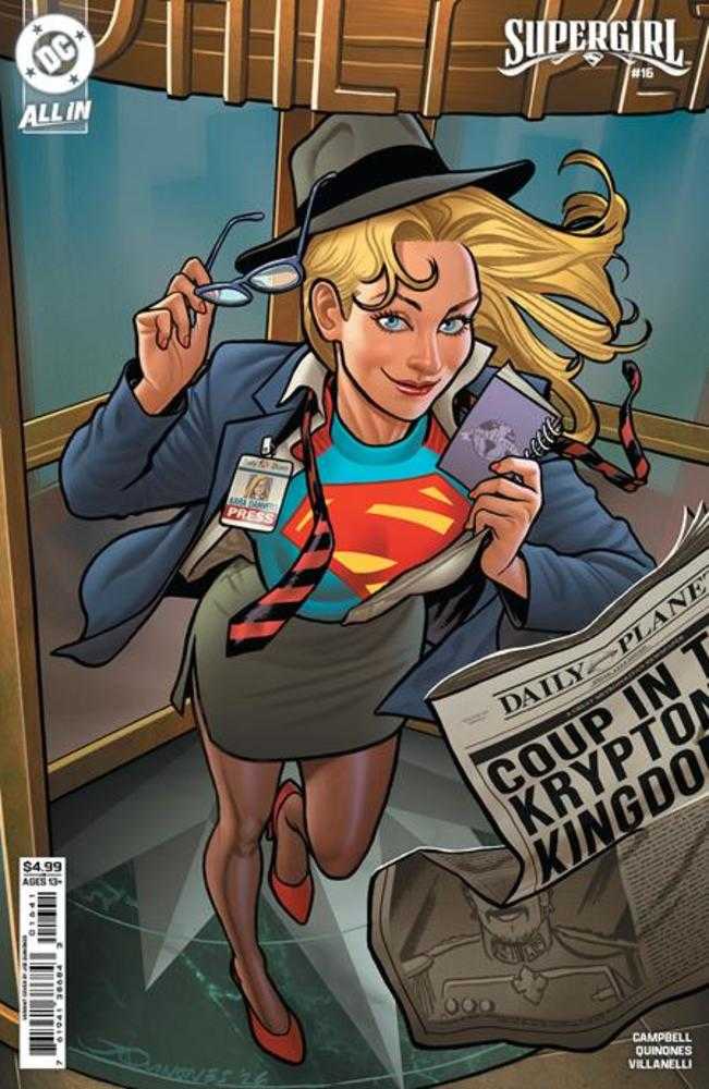 Supergirl (2025) #16 [Kingdom Of Zod] Cover D Joe Quinones Card Stock Variant