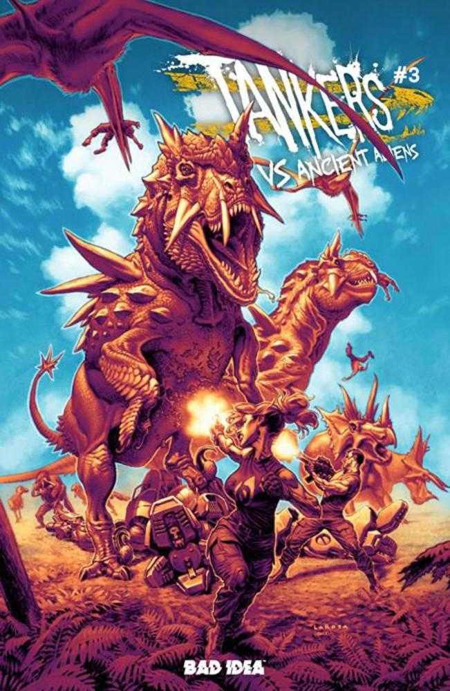 Tankers vs Ancient Aliens #3 (Of 5) Cover B Lewis Larosa Variant