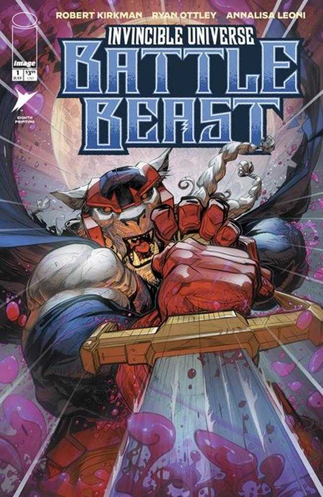 Invincible Universe Battle Beast #1 Variant (8th Printing)