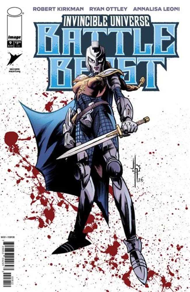Invincible Universe Battle Beast #9 Variant (2nd Printing)