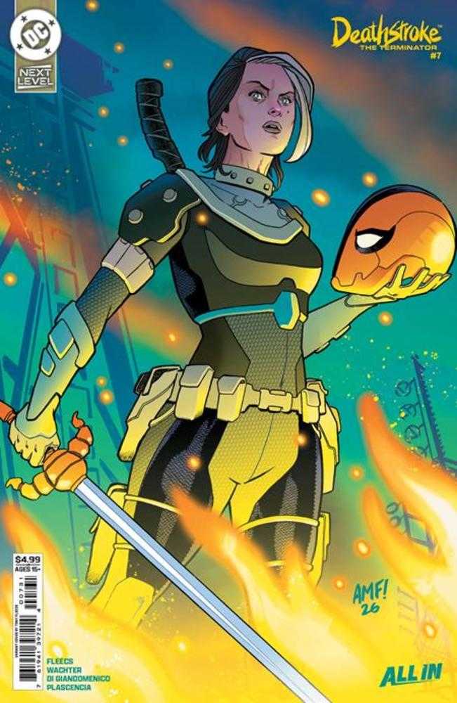 Deathstroke The Terminator (2026) #7 Cover C Tony Fleecs Card Stock Variant