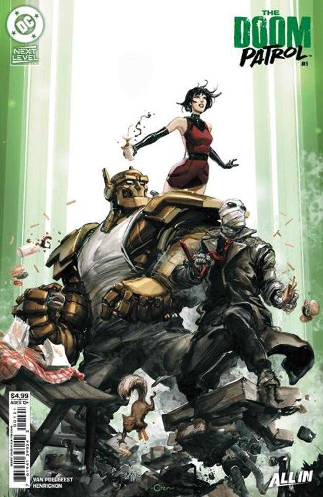 Doom Patrol (2026) #1 Cover B Clayton Crain Card Stock Variant