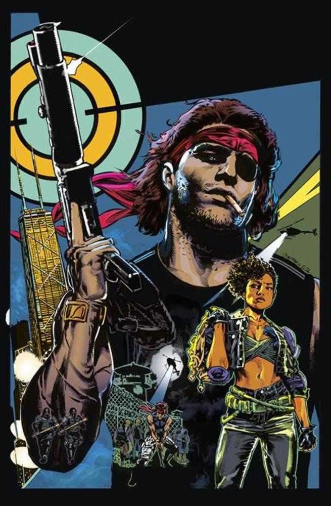 Escape From New York Escape From Chicago #1 Cover G (1:10) Stephen Mooney Virgin Card Stock Variant