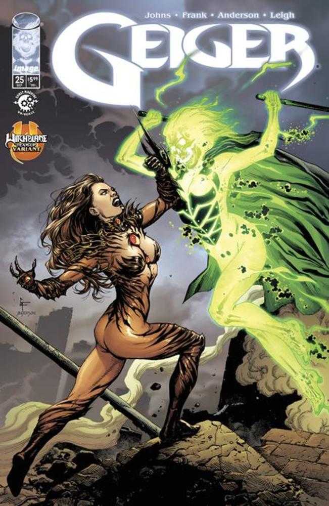 Geiger (2024) #25 Cover F Gary Frank & Brad Anderson Witchblade Team Up Variant