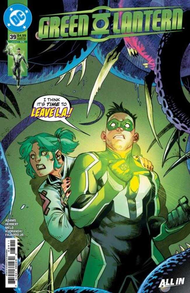 Green Lantern (2023) #39 Cover A Ig Guara