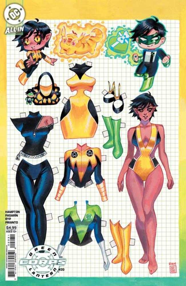 Green Lantern Corps (2025) #20 Cover C Rian Gonzaeles Card Stock Variant