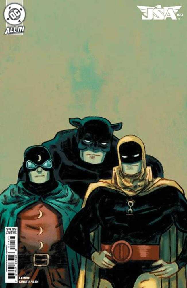 JSA (2025) #23 Cover B Teddy Kristiansen Card Stock Variant