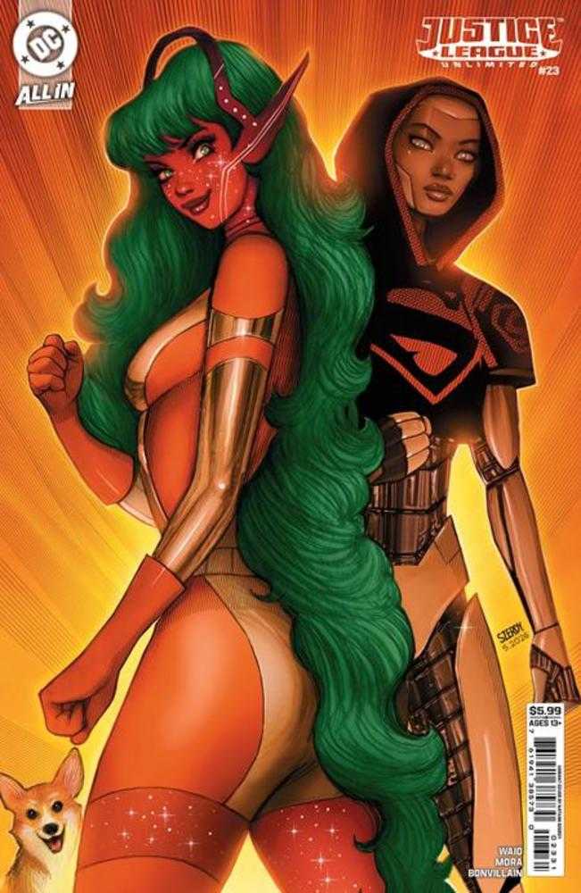 Justice League Unlimited (2025) #23 Cover C Nathan Szerdy Card Stock Variant