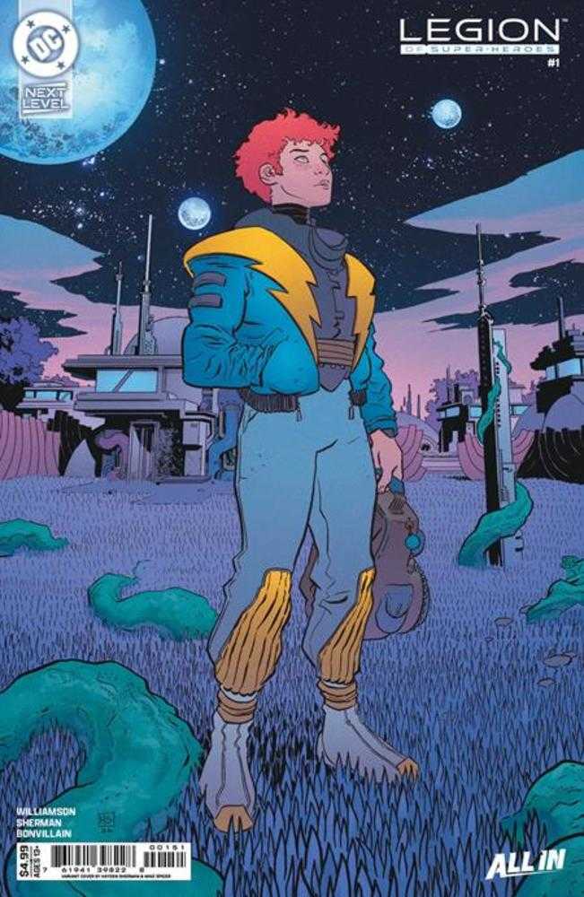Legion Of Super Heroes (2026) #1 Cover E Hayden Sherman Card Stock Variant
