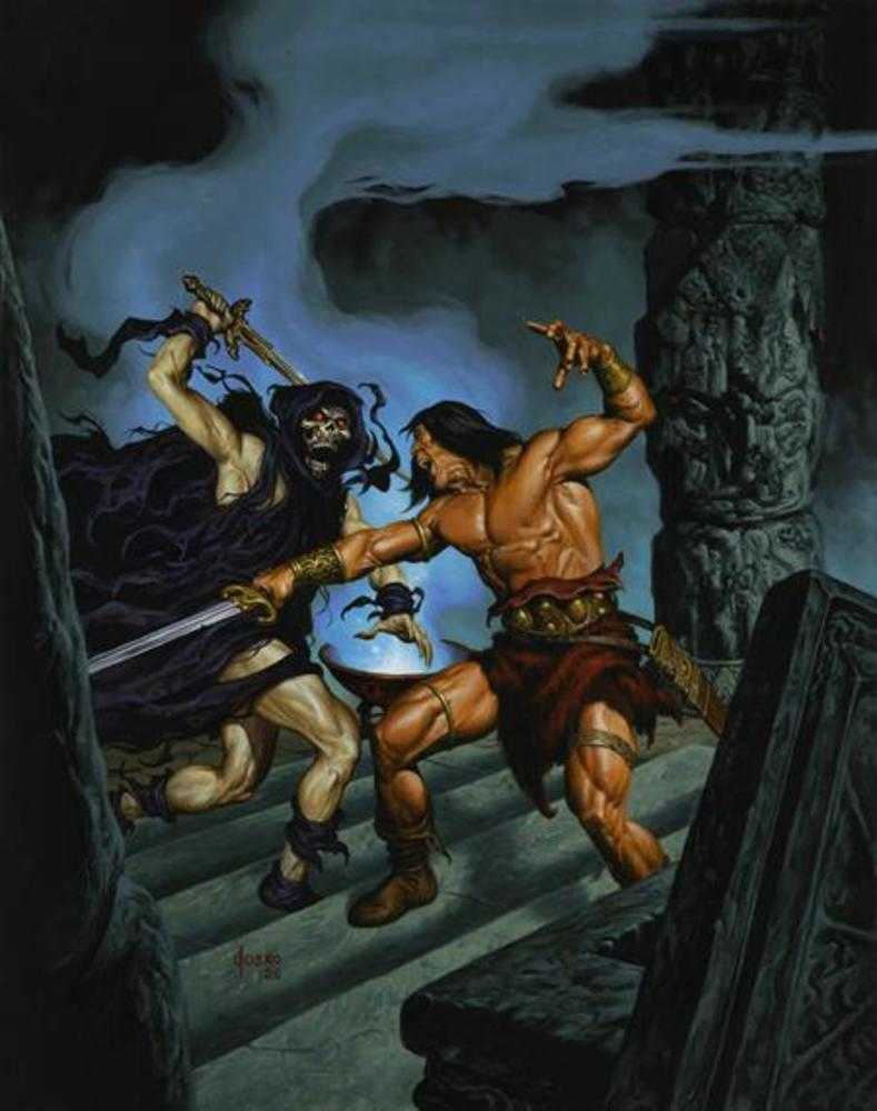 Savage Sword Of Conan (2024) #16 Cover C Joe Jusko Virgin Cardstock Variant (Mature)