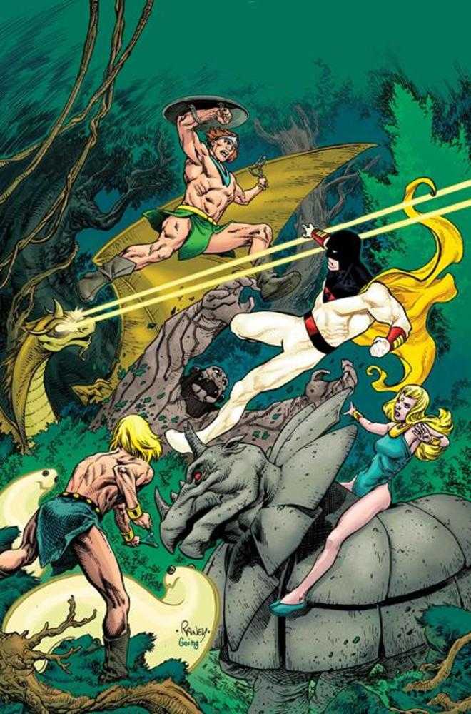 Space Ghost vs The Herculoids #1 Cover K (1:10) Tom Raney Full Art Virgin Variant